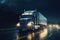 Speeding Big Rig: Nighttime Cargo Transport. AI