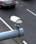 Speeding cameras overlooking the motorway