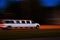 Speeding limo