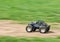 Speeding RC car