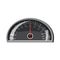 Speedometer 120 km in hour icon, cartoon style