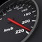 Speedometer black