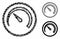 Speedometer Composition Icon of Humpy Parts