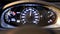 Speedometer fast car speed dashboard accelerate. 3D grid close angle. 4k. 3d animation rendering