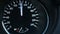 Speedometer pointer makes self-diagnosis when the car engine starts