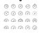 Speedometer UI Pixel Perfect Well-crafted Vector Thin Line Icons 48x48 Ready for 24x24 Grid for Web Graphics and Apps