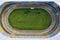 Speedway stadium in Gorzow Wielkopolski city Poland Aerial drone photo