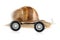 Speedy snail on wheels
