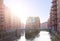 Speicherstadt sunset