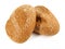 Spelt Bread Rolls on white Background - Isolated