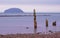 Spencer`s Island In Solitude Off The Bay Of Fundy Shoreline