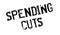 Spending Cuts rubber stamp