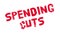 Spending Cuts rubber stamp