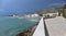 Sperlonga - Panorama delle Spiagge di Ponente da Via del Porto