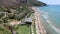 Sperlonga - Panoramica della spiaggia di Capovento dal Sentiero di Ulisse