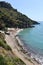 Sperlonga - Spiaggia del Lido El Sombrero dalla Via Flacca