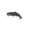 Sperm whale line icon