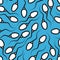 Spermatozoa seamless pattern.