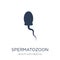 Spermatozoon icon. Trendy flat vector Spermatozoon icon on white