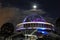 The sphere architecture of the Galileo Galilei planetarium in Buenos Aires, Argentina