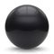 Sphere button ball black round basic circle geometric shape