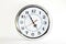 Sphere clock on white background ,