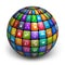 Sphere from color application icons