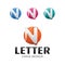 Sphere Letter N Logo Templates