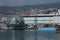 The sphere of Renzo Piano at the port of Genoa