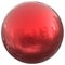 Sphere round button red ball basic circle geometric shape