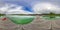 A Spherical 360 degrees seamless panorama view in equirectangular projection, panorama of natural landscape in Germany. VR content
