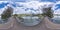 Spherical 360 panorama photograph of the Whitewater Stadium in Penrith