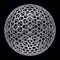 Spherical graphene structure