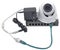 Spherical IP security camera, AC adapter and router
