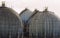 Spherical Natural Gas Tank in the Petrochemical Industry in daylight, Gijon, Asturias, Spain