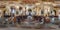 spherical seamless hdri 360 panorama inside of catholic church, architectural monument of