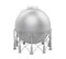 Spherical Storage Tank Isolated