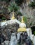 Spherical stupa in Yathaypyan Cave in Hpa-An, Myanmar