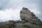The Sphinx of Bucegi Mountains, legendary landmark of Romania