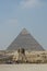 Sphinx and Chephren\'s Pyramid