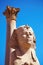 Sphinx and Pompey\'s Pillar, Alexandria, Egypt