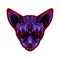 Sphynx cat head esport mascot logo