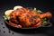 Spice sensation Tandoori Chicken, a mouthwatering Indian spicy delicacy