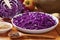 Spiced Red Cabbage and Ingredients