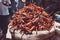 Spices market in Jodhpur, India