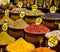 Spices, teas at the bazaar