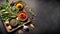 spices in white bowls