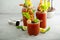 Spicy bacon bloody mary