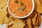 Spicy Buffalo chicken dip