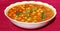 Spicy chana masala curry